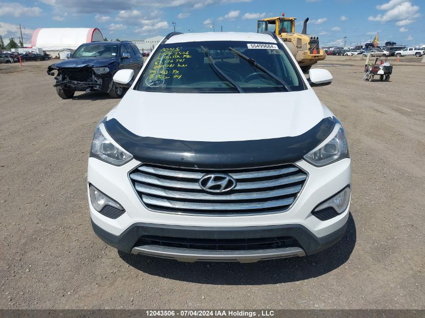 2016 Hyundai Santa Fe Se/Limited VIN: KM8SNDHF8GU136501 Lot: 12043506