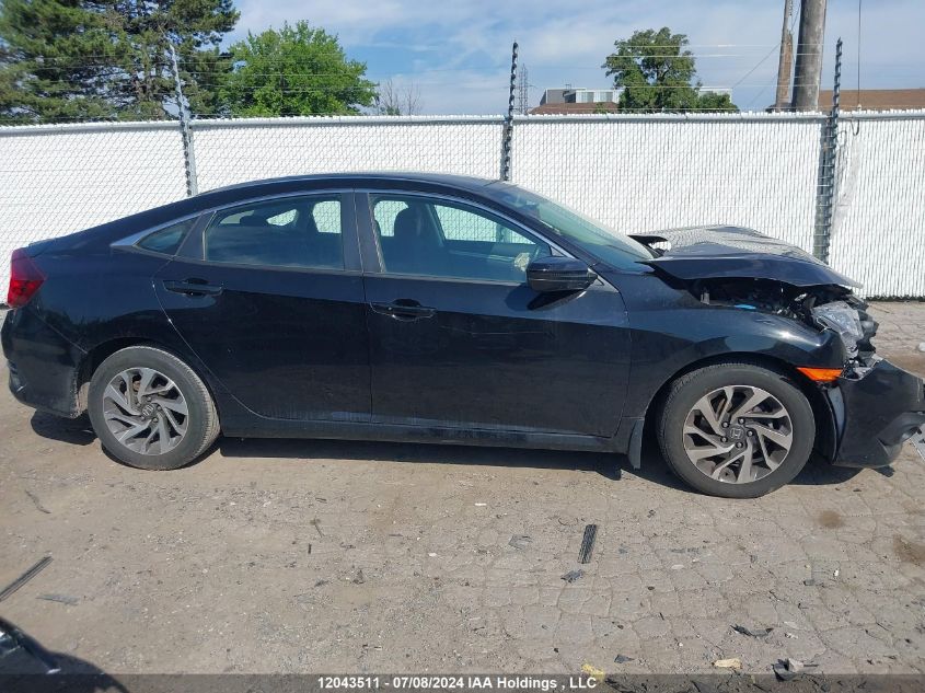 2018 Honda Civic Lx VIN: 2HGFC2F67JH043788 Lot: 12043511