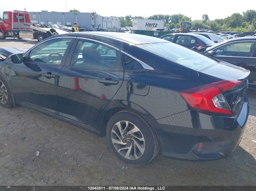2018 Honda Civic Lx VIN: 2HGFC2F67JH043788 Lot: 12043511