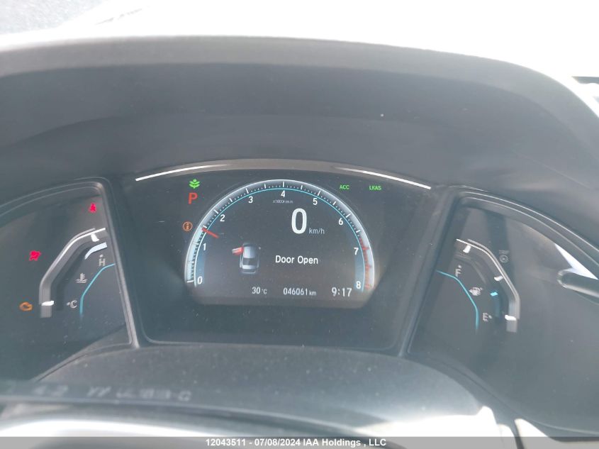 2018 Honda Civic Lx VIN: 2HGFC2F67JH043788 Lot: 12043511