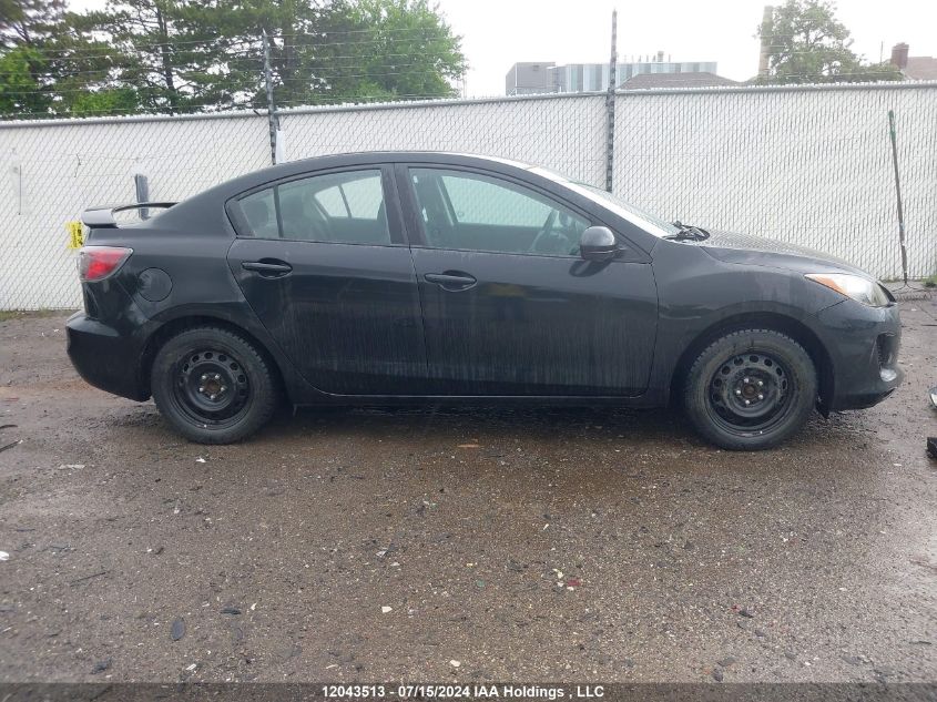 2012 Mazda 3 I VIN: JM1BL1V73C1538105 Lot: 12043513