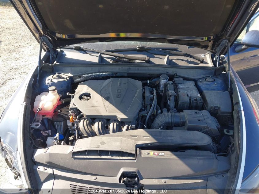 2021 Hyundai Sonata Preferred VIN: 5NPEG4JA2MH119600 Lot: 12043514