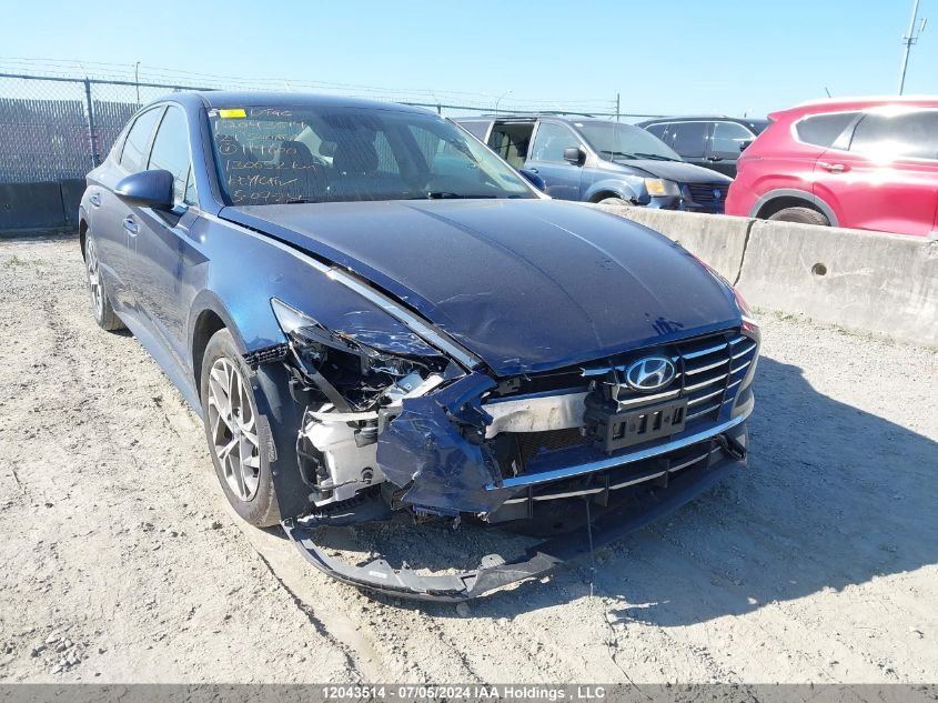 2021 Hyundai Sonata Preferred VIN: 5NPEG4JA2MH119600 Lot: 12043514