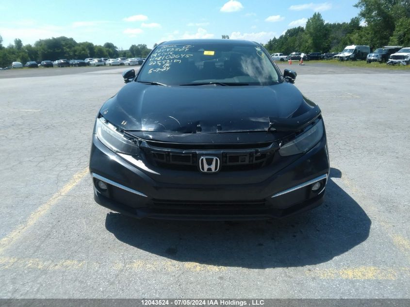 2019 Honda Civic Sedan VIN: 2HGFC1F9XKH102645 Lot: 12043524