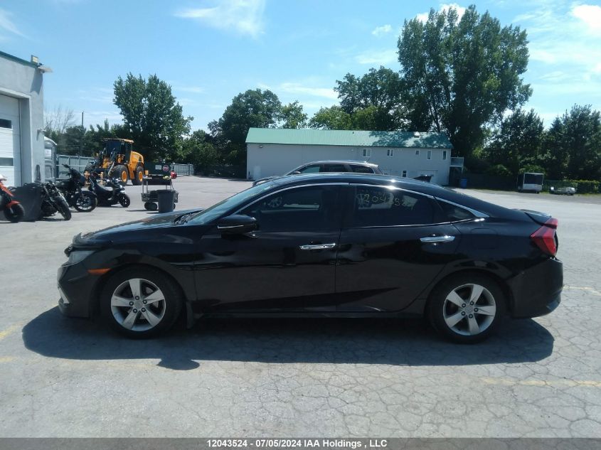 2019 Honda Civic Sedan VIN: 2HGFC1F9XKH102645 Lot: 12043524