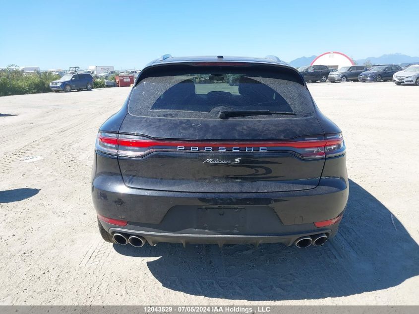 2021 Porsche Macan VIN: WP1AB2A53MLB38770 Lot: 12043529