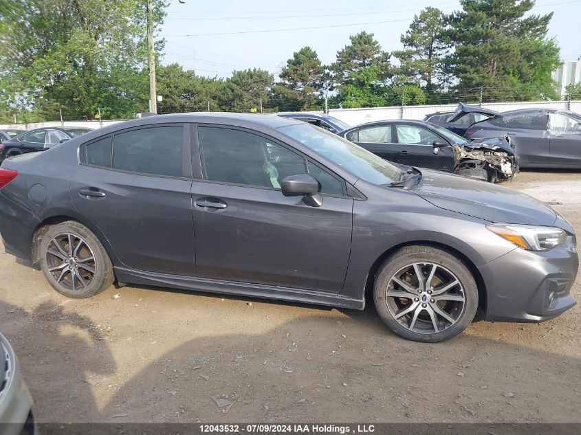 2019 Subaru Impreza VIN: 4S3GKAG63K3615393 Lot: 12043532