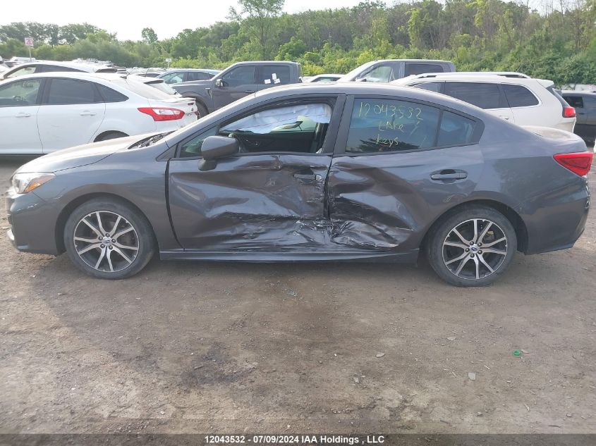 2019 Subaru Impreza VIN: 4S3GKAG63K3615393 Lot: 12043532