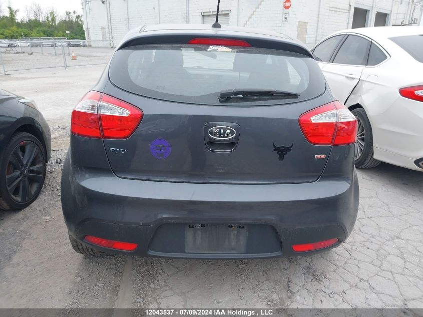 2012 Kia Rio Lx VIN: KNADM5A38C6735397 Lot: 12043537