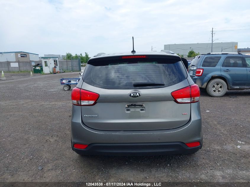 2016 Kia Rondo VIN: KNAHT8A36G7131868 Lot: 12043538