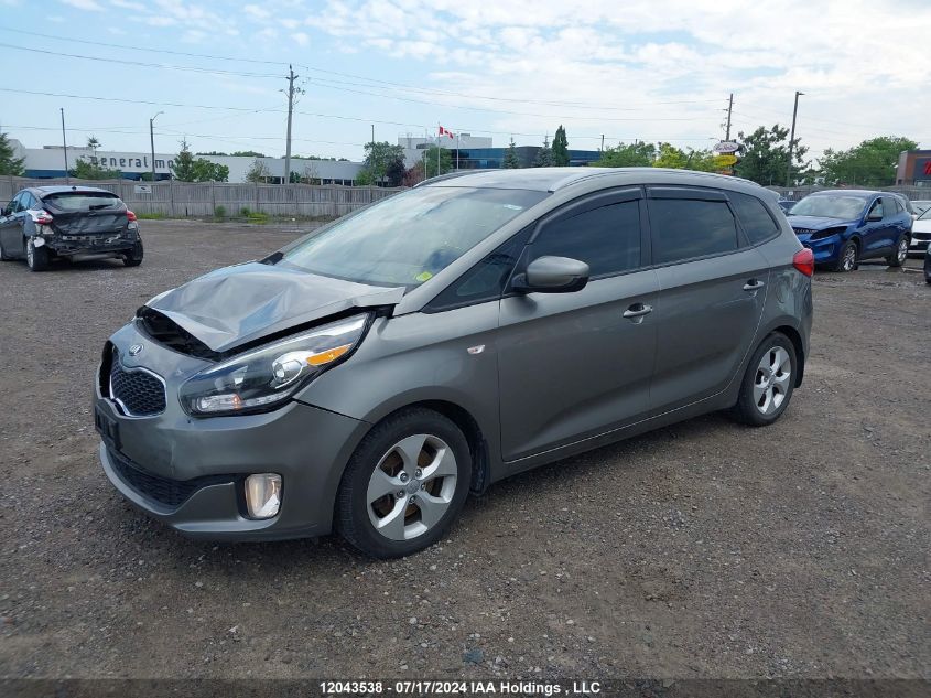 2016 Kia Rondo VIN: KNAHT8A36G7131868 Lot: 12043538