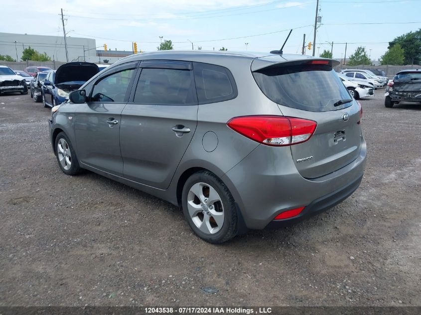 2016 Kia Rondo VIN: KNAHT8A36G7131868 Lot: 12043538