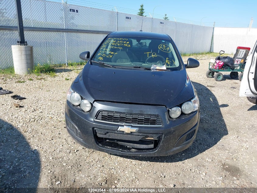 2015 Chevrolet Sonic Lt VIN: 1G1JC5SHXF4140093 Lot: 12043544