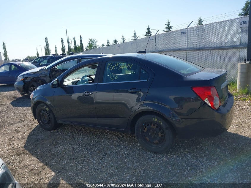 2015 Chevrolet Sonic Lt VIN: 1G1JC5SHXF4140093 Lot: 12043544