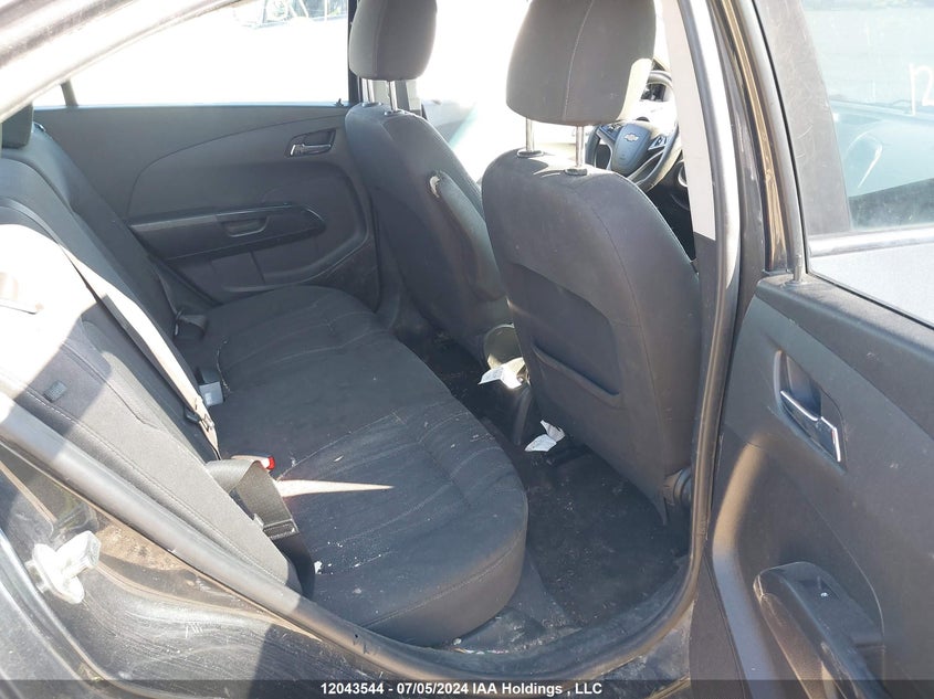 2015 Chevrolet Sonic Lt VIN: 1G1JC5SHXF4140093 Lot: 12043544