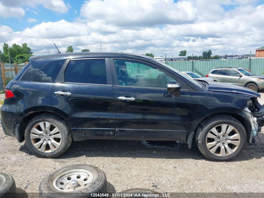 2011 Acura Rdx VIN: 5J8TB1H2XBA800046 Lot: 12043549