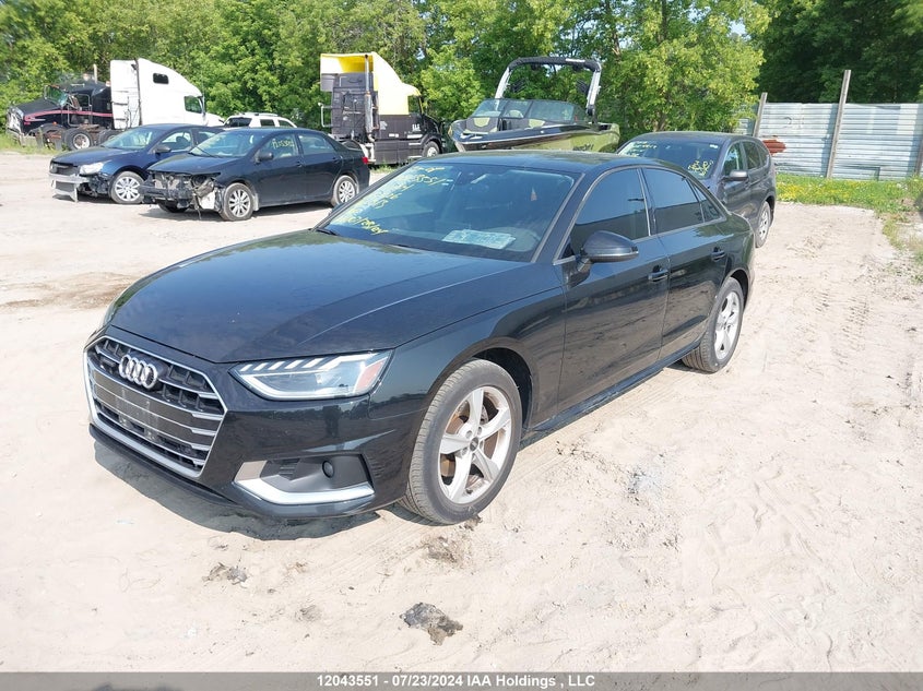 2021 Audi A4 Sedan VIN: WAUABAF46MN015526 Lot: 12043551