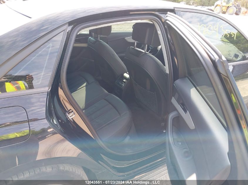 2021 Audi A4 Sedan VIN: WAUABAF46MN015526 Lot: 12043551