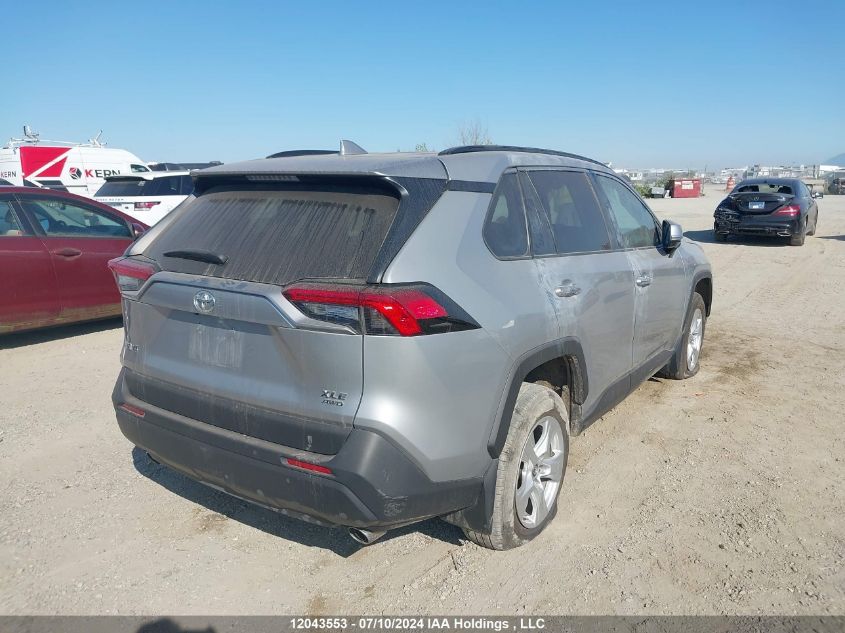 2020 Toyota Rav4 Xle VIN: 2T3R1RFV1LW089153 Lot: 12043553