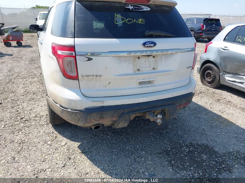 2013 Ford Explorer Limited VIN: 1FM5K8F84DGC50619 Lot: 12043559