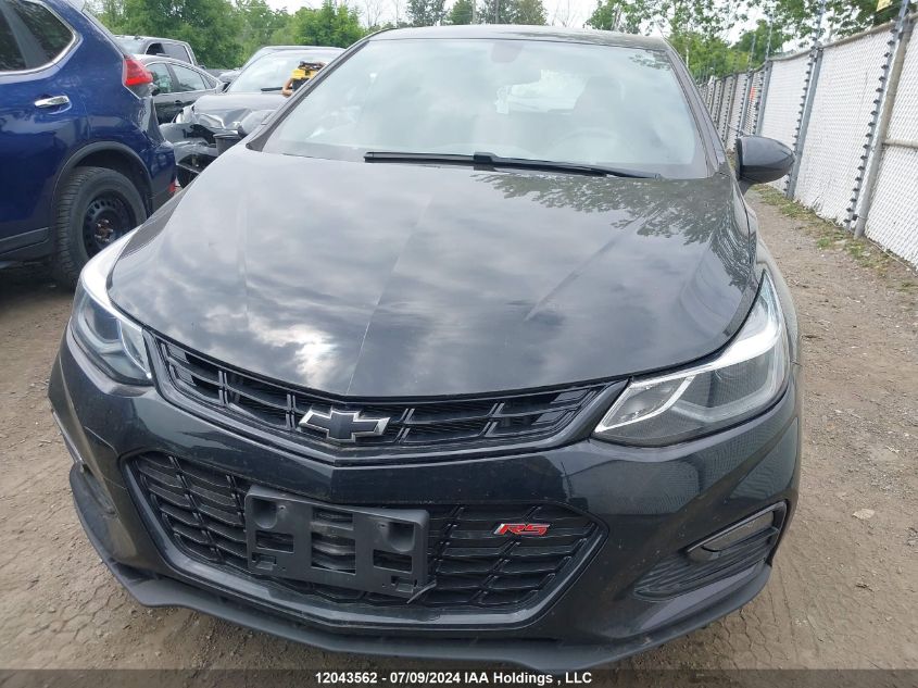 2018 Chevrolet Cruze Lt VIN: 3G1BE6SM1JS535418 Lot: 12043562