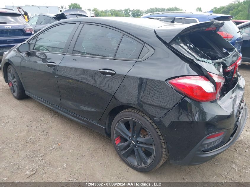 2018 Chevrolet Cruze Lt VIN: 3G1BE6SM1JS535418 Lot: 12043562