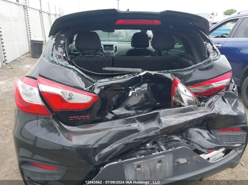 2018 Chevrolet Cruze Lt VIN: 3G1BE6SM1JS535418 Lot: 12043562