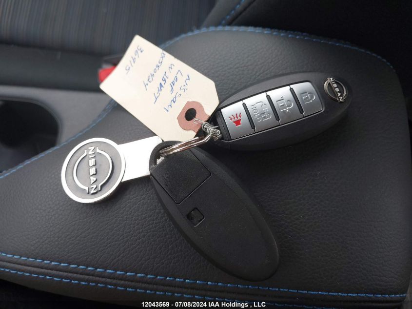 2024 Nissan Leaf Sv Plus VIN: 1N4CZ1CV3RC550424 Lot: 12043569