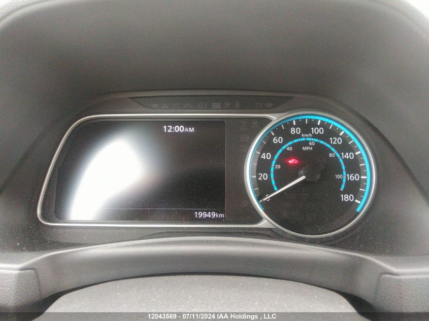 2024 Nissan Leaf Sv Plus VIN: 1N4CZ1CV3RC550424 Lot: 12043569