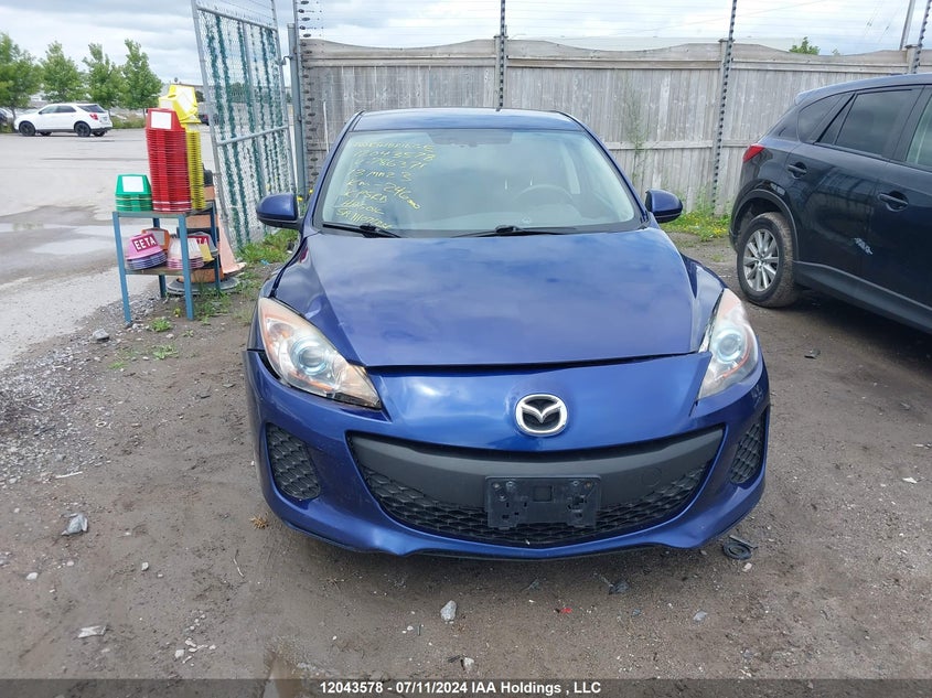 2013 Mazda Mazda3 VIN: JM1BL1V71D1786371 Lot: 12043578