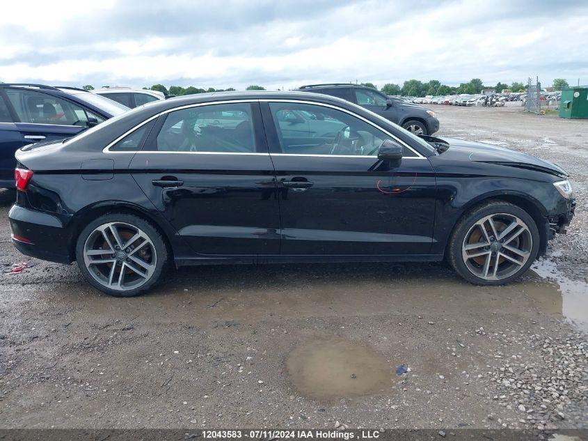 2019 Audi A3 Sedan VIN: WAUFEGFF7K1027920 Lot: 12043583