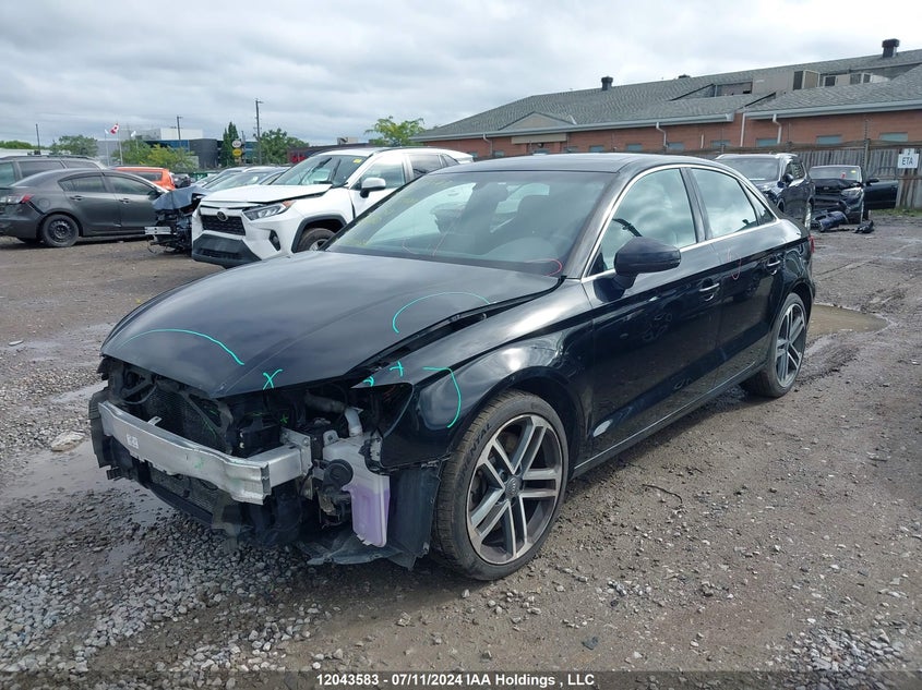 2019 Audi A3 Sedan VIN: WAUFEGFF7K1027920 Lot: 12043583