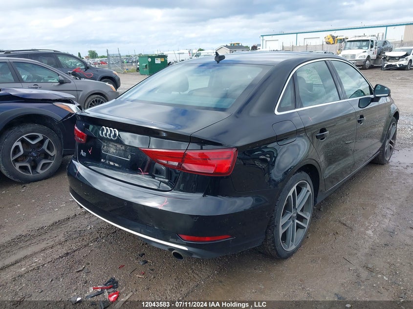 2019 Audi A3 Sedan VIN: WAUFEGFF7K1027920 Lot: 12043583