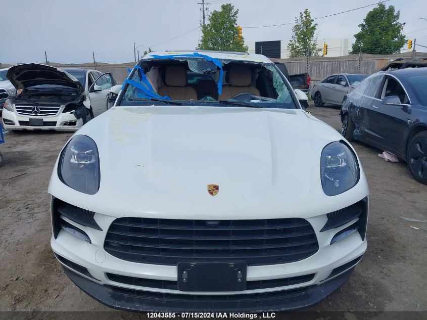 2021 Porsche Macan VIN: WP1AB2A54MLB34355 Lot: 12043585