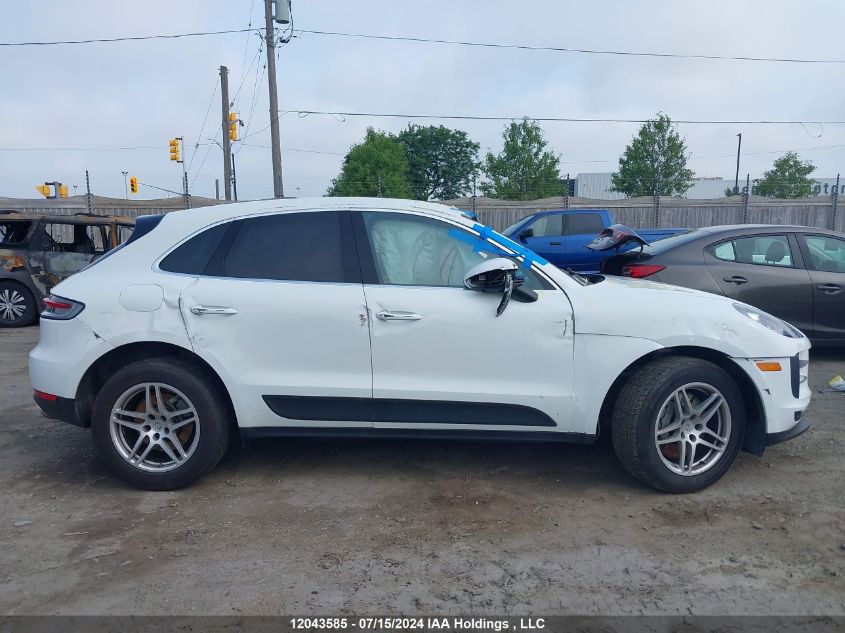 2021 Porsche Macan VIN: WP1AB2A54MLB34355 Lot: 12043585