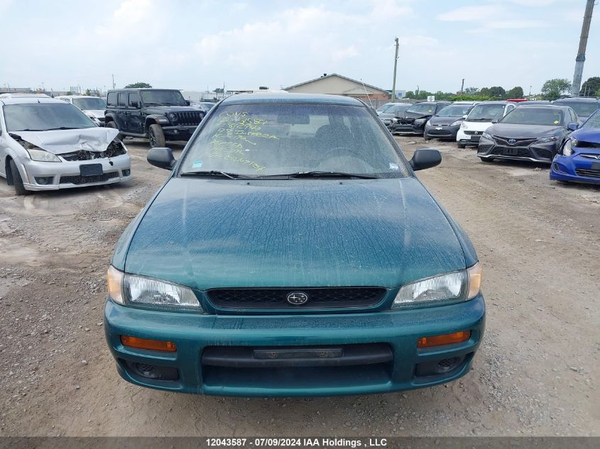 1998 Subaru Impreza Wagon VIN: JF1GF4254WG812940 Lot: 12043587