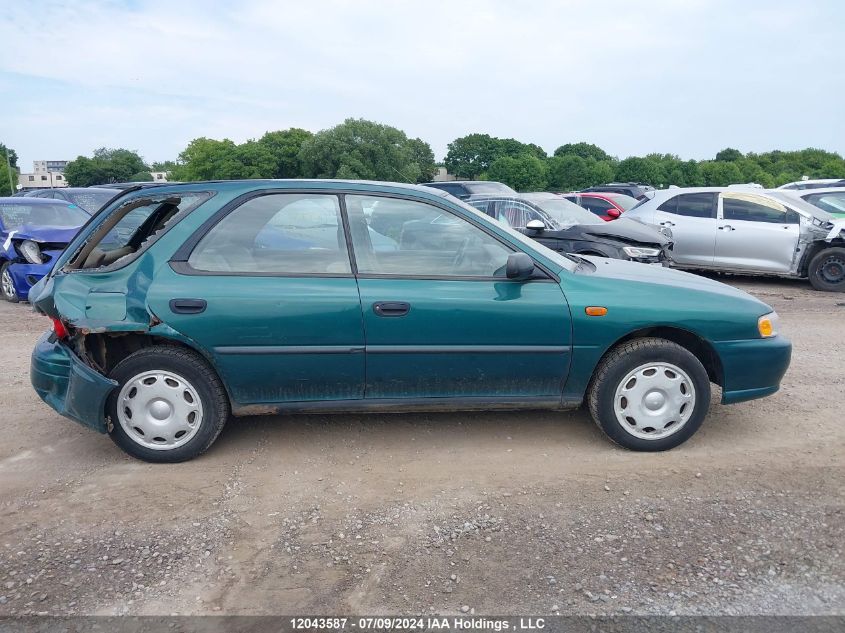 1998 Subaru Impreza Wagon VIN: JF1GF4254WG812940 Lot: 12043587