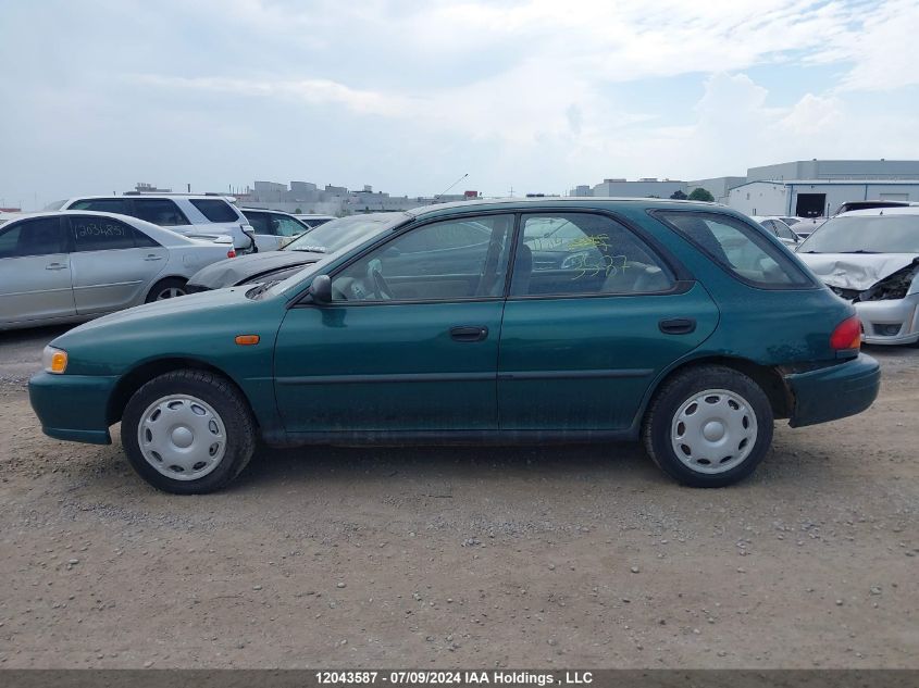 1998 Subaru Impreza Wagon VIN: JF1GF4254WG812940 Lot: 12043587