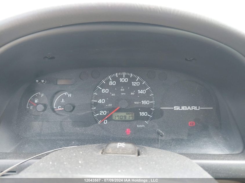 1998 Subaru Impreza Wagon VIN: JF1GF4254WG812940 Lot: 12043587