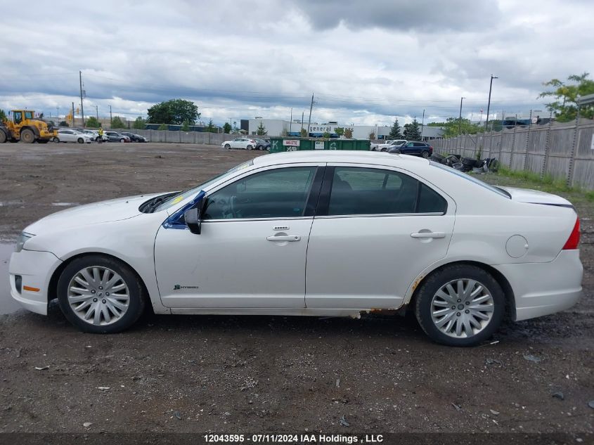 2010 Ford Fusion Hybrid VIN: 3FADP0L34AR289121 Lot: 12043595