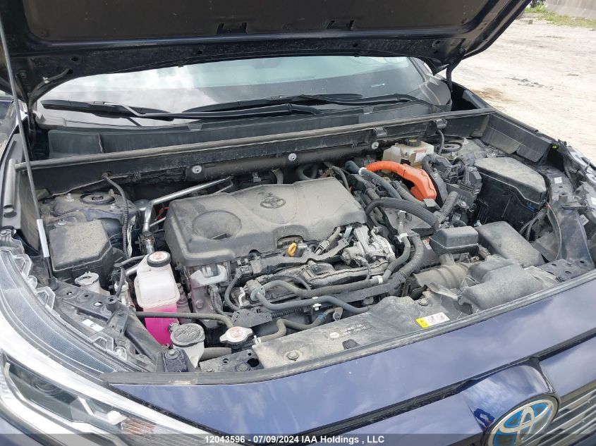 2021 Toyota Rav4 Hybrid Limited VIN: 2T3DWRFV0MW125878 Lot: 12043596