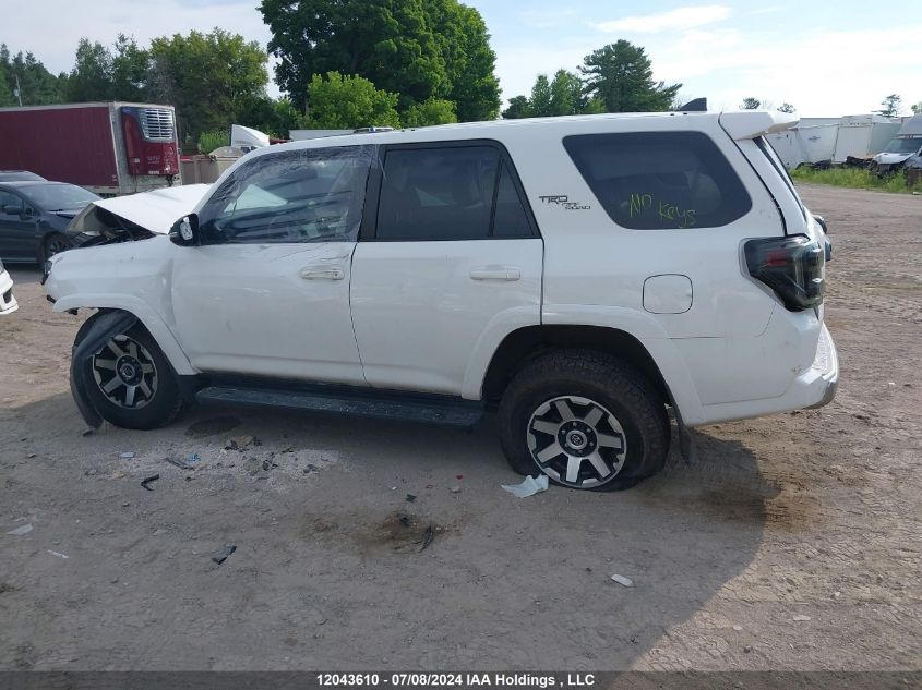 2019 Toyota 4Runner Sr5 VIN: JTEBU5JR8K5678889 Lot: 12043610