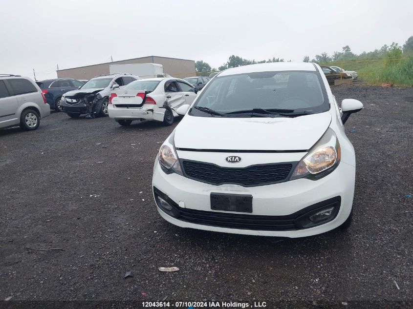 2013 Kia Rio Lx VIN: KNADM4A30D6248318 Lot: 12043614