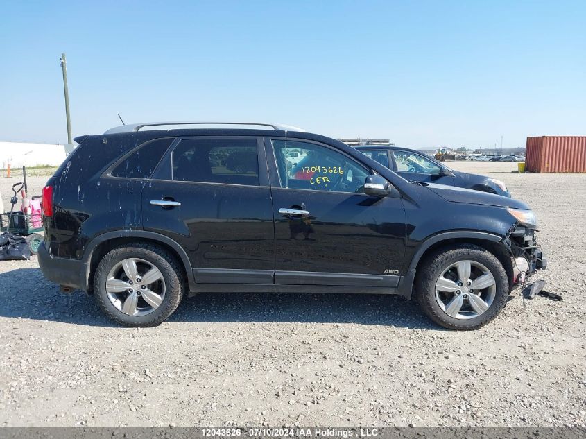 2013 Kia Sorento Ex VIN: 5XYKUDA25DG313291 Lot: 12043626