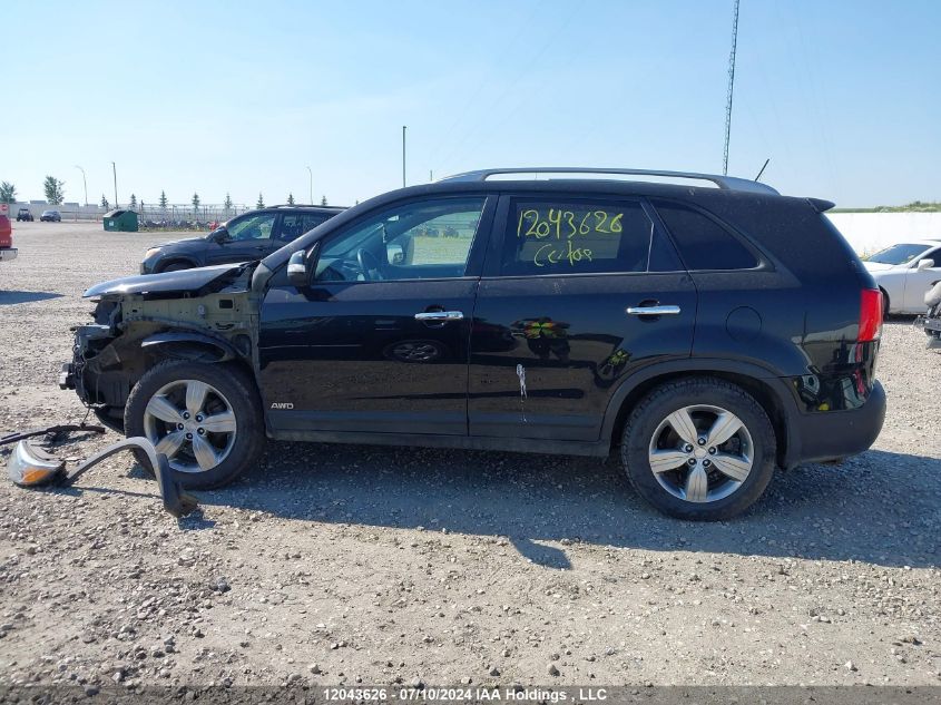 2013 Kia Sorento Ex VIN: 5XYKUDA25DG313291 Lot: 12043626