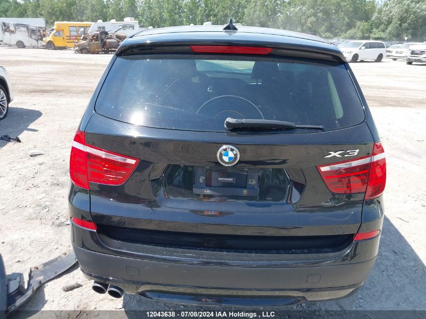 2014 BMW X3 VIN: 5UXWX9C5XE0D12479 Lot: 12043638