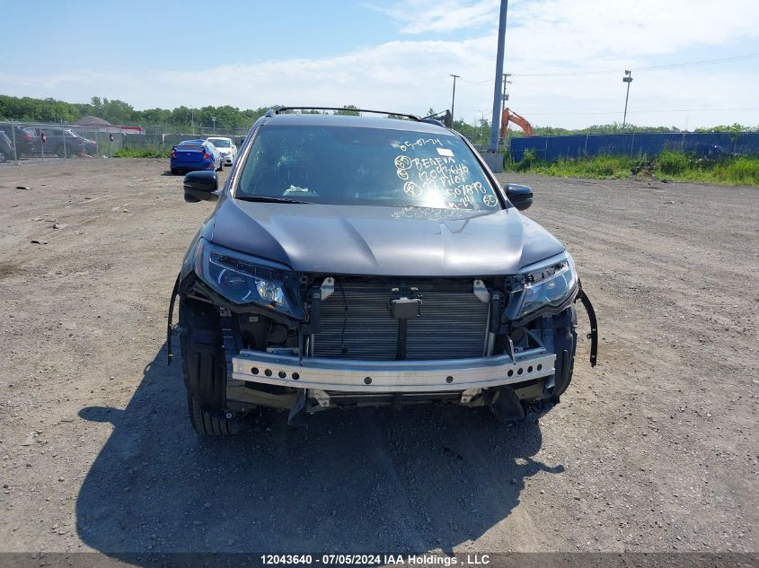 2022 Honda Pilot VIN: 5FNYF6H81NB507898 Lot: 12043640