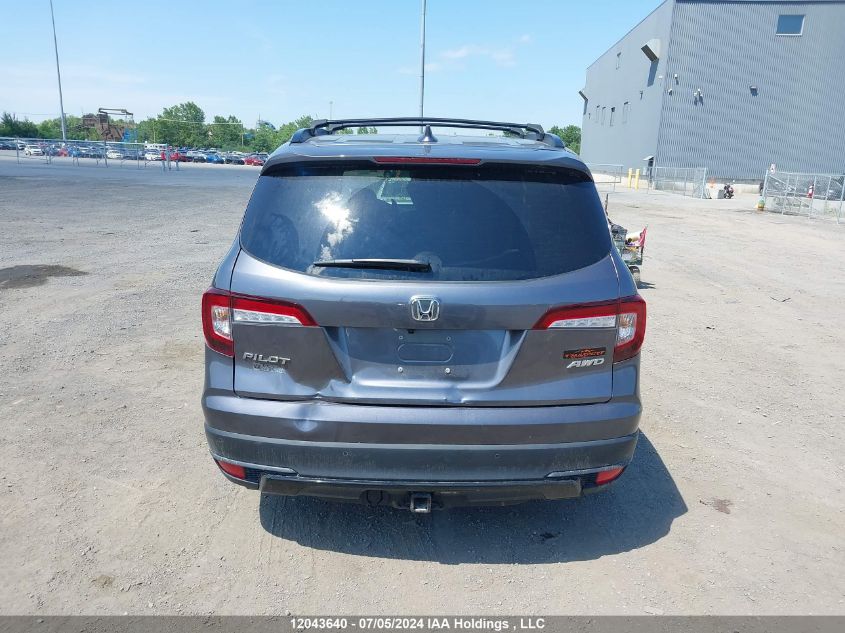 2022 Honda Pilot VIN: 5FNYF6H81NB507898 Lot: 12043640