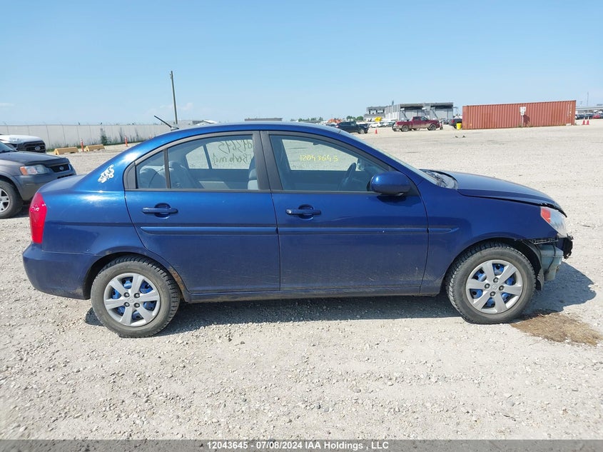 2010 Hyundai Accent Gl VIN: KMHCN4BC9AU480669 Lot: 12043645