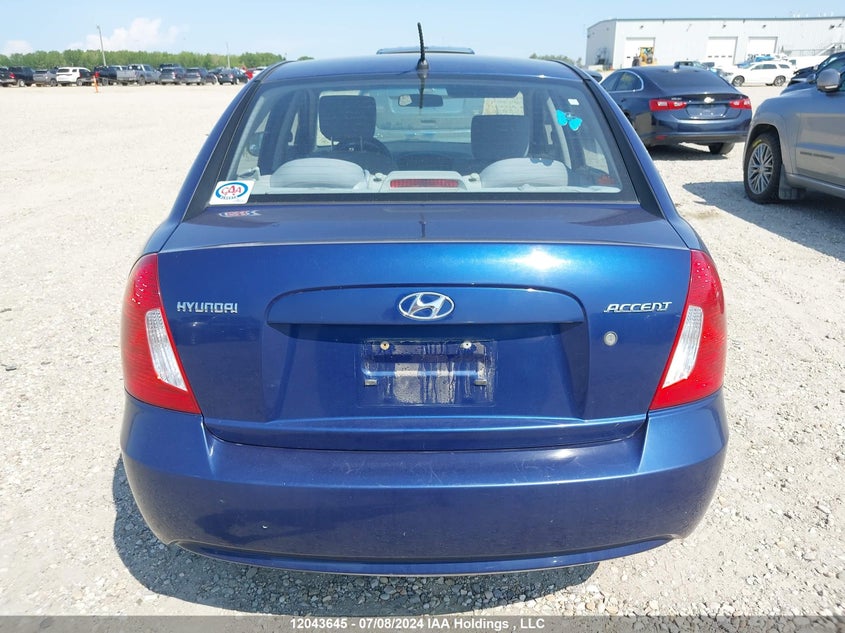 2010 Hyundai Accent Gl VIN: KMHCN4BC9AU480669 Lot: 12043645